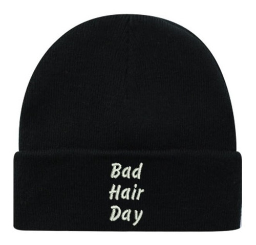 Gorro Bad Hair Day Minimalista Beanie Bonete #puntomuerto