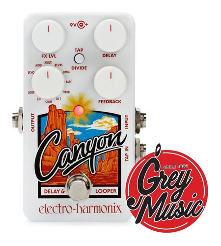 Pedal Electro Harmonix 141962 (canyon) Delay / Looper