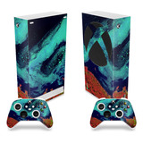 Skin Para Xbox Series S Adesivo Vertical - Modelo 105