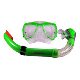 Máscara/snorkel Buceo Prof., Silicon Transp, Vidrio Templado