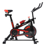 Bicicleta Fija 8 Kg Spinning Cardio Fitness Kingsports Color Negro