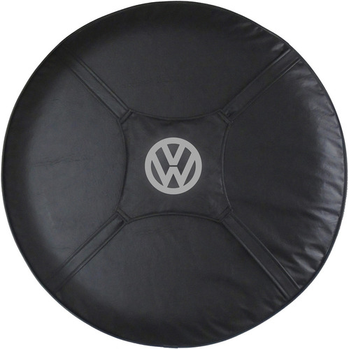 Funda Cubre Rueda Crossfox - Agarre Reforzado - Vw Plateada