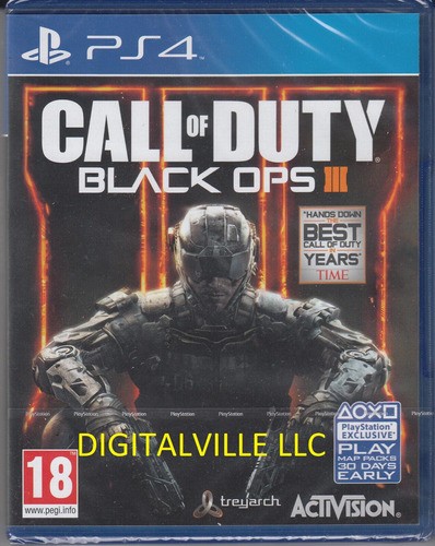 Call Of Duty Black Ops Iii Ps4 Sony