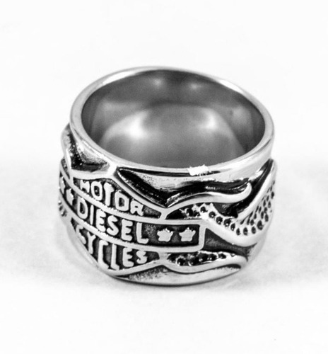 Anillo De Hombre Acero Diesel Motor Cycles X Local !!!!