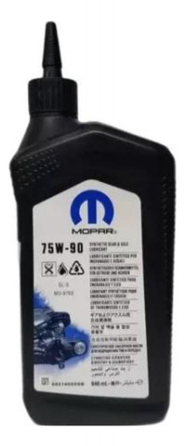 Mopar 75w90 Gl-5 Lubrificante Sintético 946 Ml