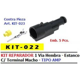 Kit Reparador Estanco 1 Via Hembra X 5 Unidades