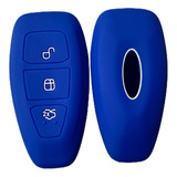 Cubre Llave Silicona Para Ford Kuga Mondeo Fiesta Blue Zuk