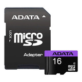 Memoria Adata Micro Sdhc Uhs-i 16gb Clase 10