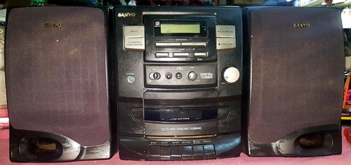 Minicomponente Sanyo Anda Sólo La Radio Digital Repuestos 