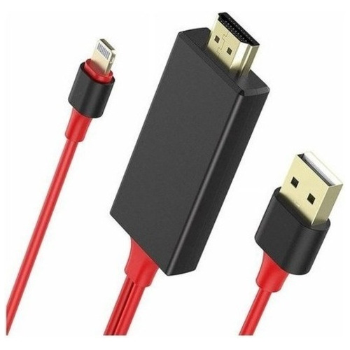 Cable Adaptador Hdmi Usb Lightning Compatible Con iPhone