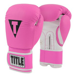 Guantes De Box Title Pro Style Piel 10,12,14oz Palomares Fpx