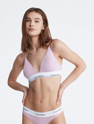 Brasier Calvin Klein De Mujer Color Rosa