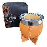 Mate Pampa Xl Original Criollo Camionero Mate Boca Ancha