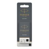 Cartuchos De Tinta Negra Para Pluma Estilografica Parker X5