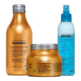 Kit Hair Therapy - Absolut Repair - Shampoo Mascara Y Bifase