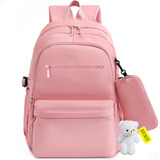 Mochila Unissex Colorida Resistente Original Livros Escolar