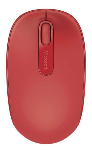 Mouse Sem Fio Microsoft Souris Wireless Mobile 1850 Vermelho