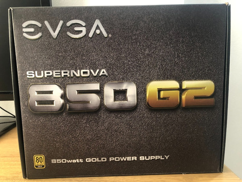 Fuente Pc Gamer 850w Evga Supernova G2 80 Plus Gold Modular
