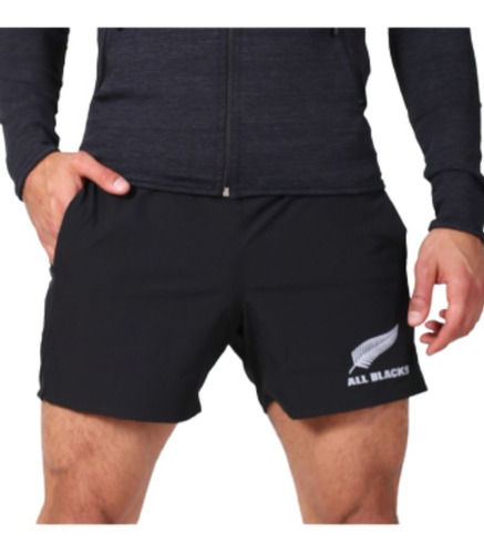 Short Deportivo Paddel Gym Running Imago All Blacks Negro