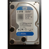 Hdd Wd 2tb Sata 64mb Cache + Cable Sata