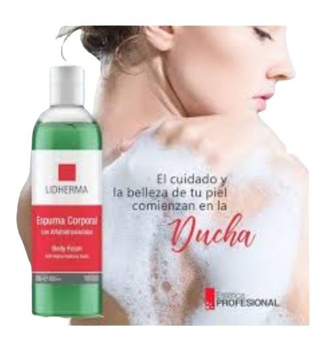 Lidherma Espuma De Limpieza Con Alfahidroxiac/ Celulitis