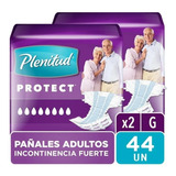 Pañales Adulto Plenitud Protect  44 (2pqtx22) Uni Talla G 