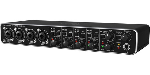 Interface Behringer Umc-404hd Audio Usb Pc Envío Gratis