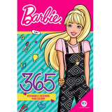 Livro Infantil 365 Atividades Barbie Para Pintar Ciranda Cor Da Capa Rosa