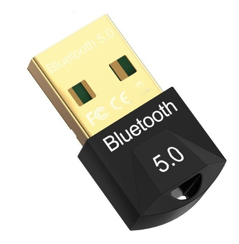 Adaptador Dongle Usb Bluetooth V5.0 Compatible Pc O Notebook