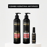 Tresemmé Keratina Antifrizz Shamp Y Acond X500ml - Óleo 60ml