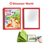 Libro Mágico Para Colorear Con Agua Diseño Dinosaurios