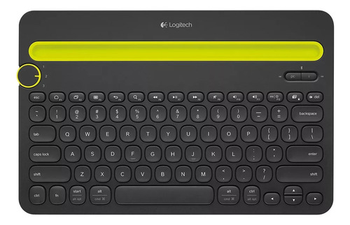 Teclado Bluetooth Logitech K480 Qwerty Inglês Us Cor Preto