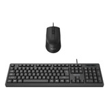 Kit  Teclado Y  Mouse Alámbrico Philips Spt6234 1000 Dpi