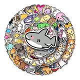 Pegatinas De Animales De Dibujos Animados Kawaii For Childre