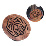 Guitarras Folk Acústicas Soundhole Cover De Madera Para Eq C