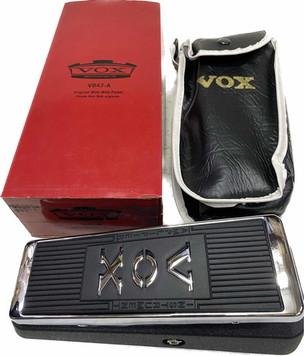 Pedal Guitarra Vox Wah Wah V847 Novo Original