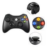 Kit Controle S/fio Joystick Xbox 360 + Bateria Recarregavel