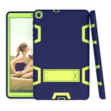 Funda Con Base Para Huawei Mediapad T5 10 10.1 Uso Rudo