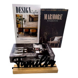 Caixa Livro Decorativo Fake Kit 3 Porta Objetos