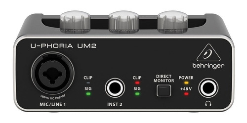 Interface Audio Behringer U-phoria Um 2