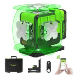 Nível A Laser 16 Linhas 4d Verde Controle Bluetooth Huepar