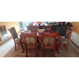 Se Vende Hermoso Juego De Comedor 6 Sillas (gobelino)