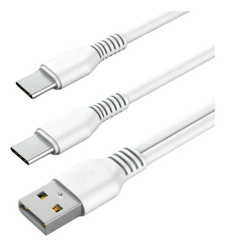 Cable Divisor Usb C Y Usb C 2 En 1 Tipo A A Tipo C (3 Pies, 