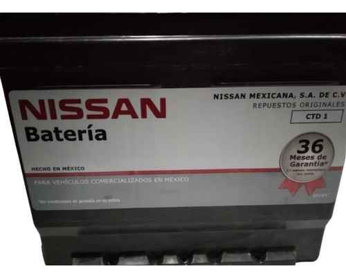 Bateria Versa March Original Nissan