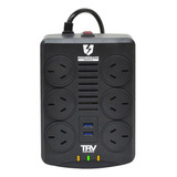 Estabilizador Tension Trv Powersafe Gamer 1000w Pc Consolas