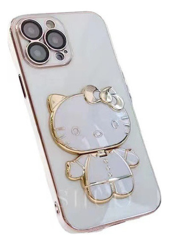 Funda De Teléfono Suave Con Diseño De Hello Kitty Makeup Mir