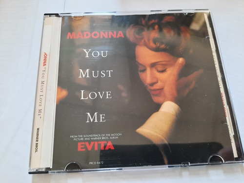 Madonna - Cd Single / You Must Love Me / Evita