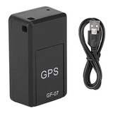Mini Dispositivo De Rastreo Gps Magnético Gf07, Color Negro