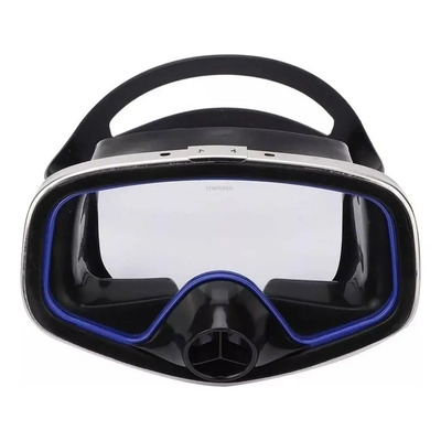 Visor Máscara De Buceo Profesional Con Válvula Nasal