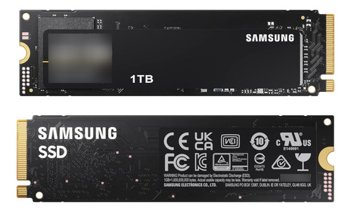 Ssd Samsung 1tb Armazenamento Disco Sólido Interno Nvme 980 M.2 Leitura 3500mb/s E Gravação 3000mb/s Mz-v8v1t0bw